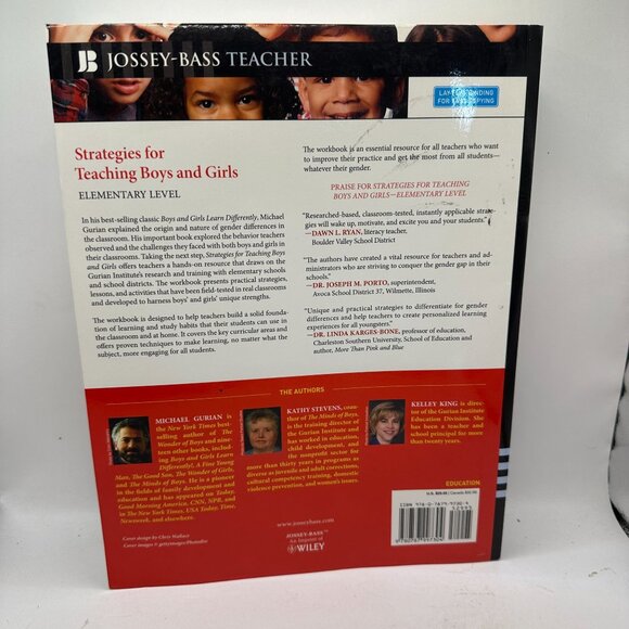Strategies For Teaching Boys & Girls Elementary Level Book By Michael Gurian - Picture 2 of 6